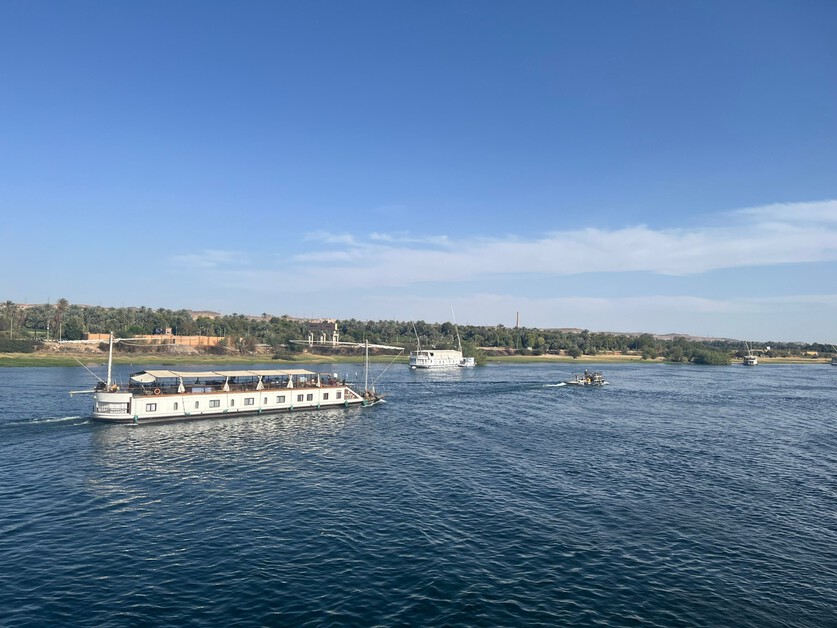 nile river cruise in egypt