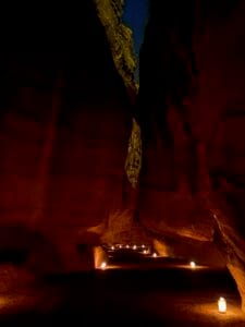 petra by night